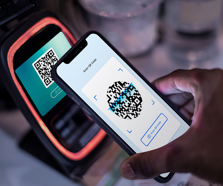 Example of payment by phone